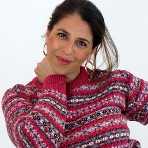 Country -Ladies-Fair Isle Crew 0092-2884-F25 Bosna