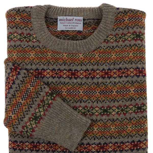 Harvest Ladies-Fair Isle crew 0001-2884 F18