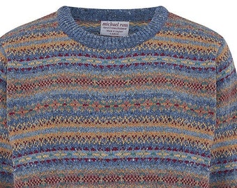 Harvest Design-Fair Isle crew 0001-2731-F101-Finn Donegal