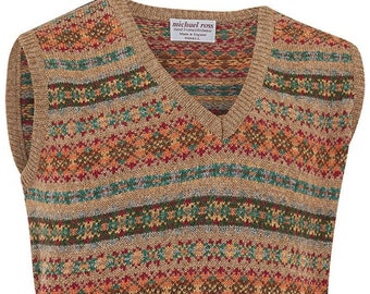 Country Fair Isle slip over 0090-2747-F04