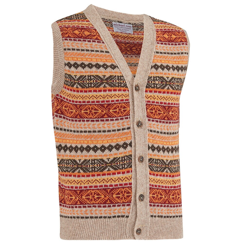 Image of Fisherman - Fair Isle Waistcoat 0099-2746-F18