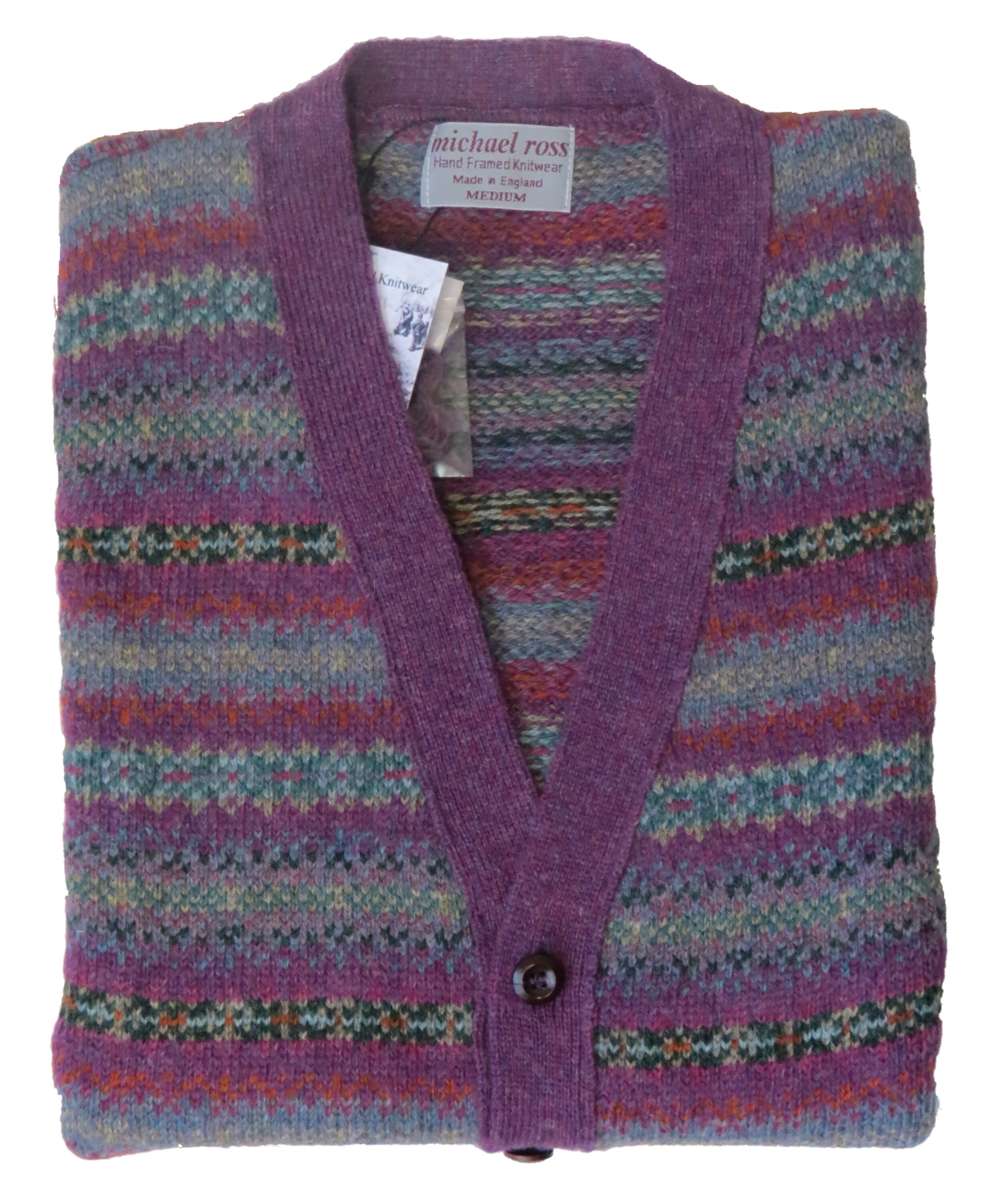 Image of Harvest - Fair Isle Waistcoat 0001-2746-F75 Parma