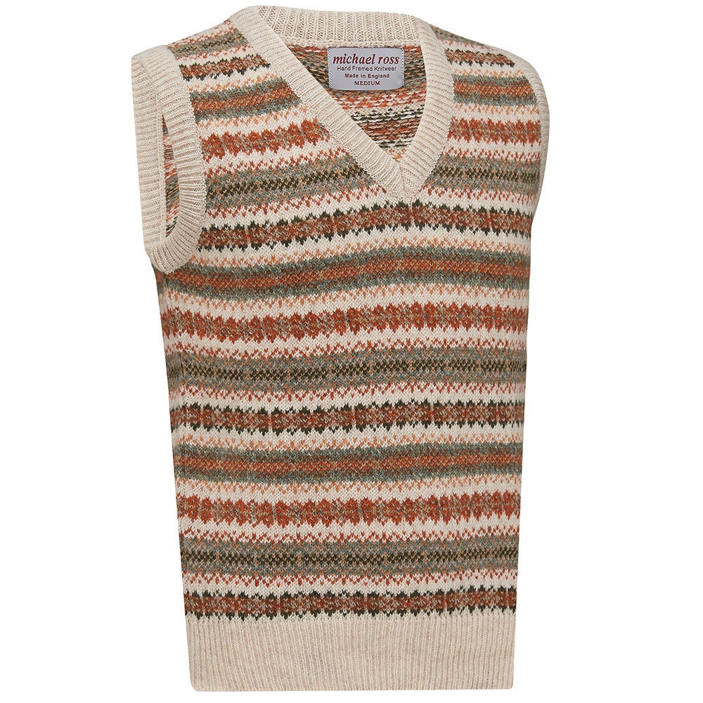 Harvest Fair Isle slip ver 0001-2747-F100 SAND
