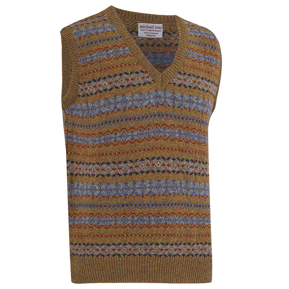 Image of Crest Fair Isle Slip Over 0012-2747 - F26 Autumn