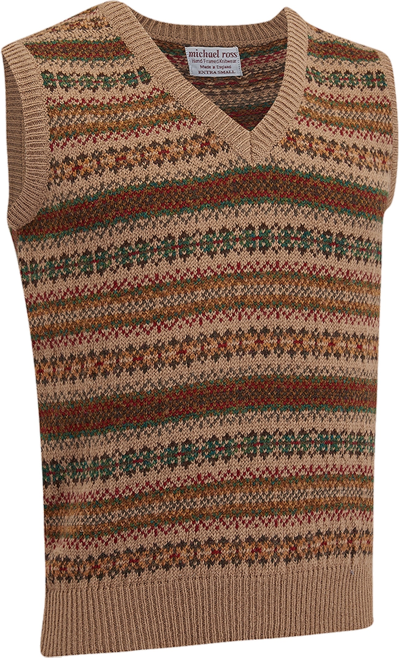 Image of Harvest Fair Isle Slip Ver 0001-2747-F81-Mouflon