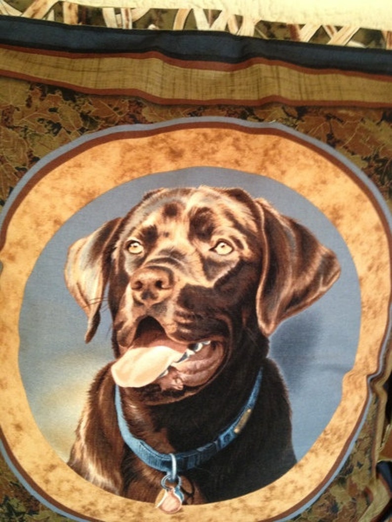 Kissenbezug Labrador 40x40 cm, Schmusekissen, Kuschelkissen, Kinder, Deko Kissen, Erwachsene, Kissen mit Motiven Bild 3