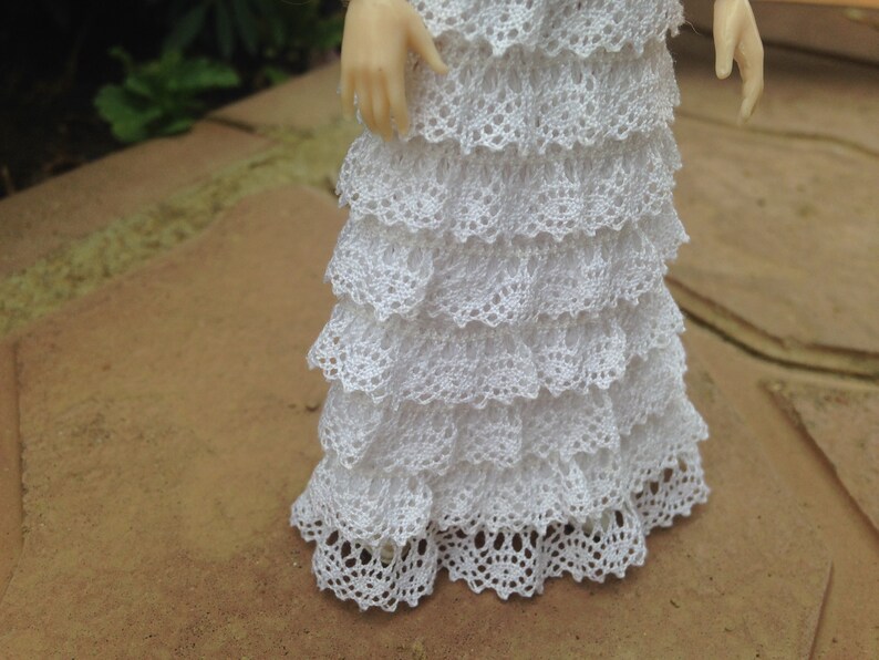 for Heidi Ott doll Dollhouse miniature dress blouse+skirt