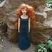 CROCHET PATTERN Dollhouse miniature dress for Heidi Ott doll