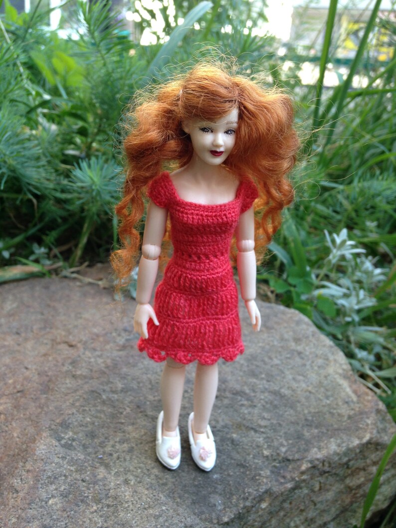 Dollhouse miniature dress for Heidi Ott doll Etsy
