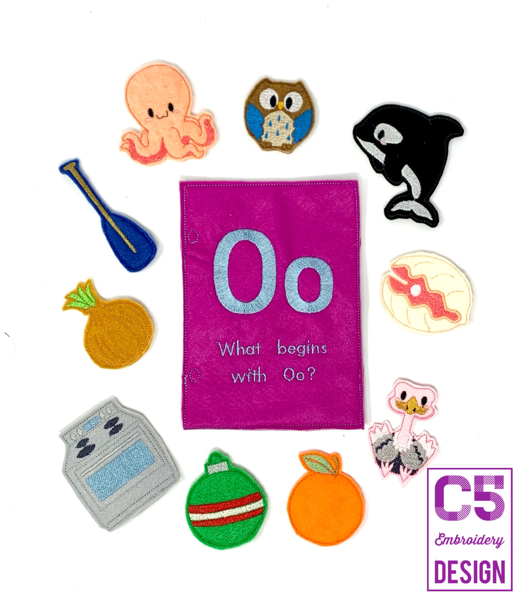 ITH Digital Embroidery Design o Alphabet Finger - Etsy