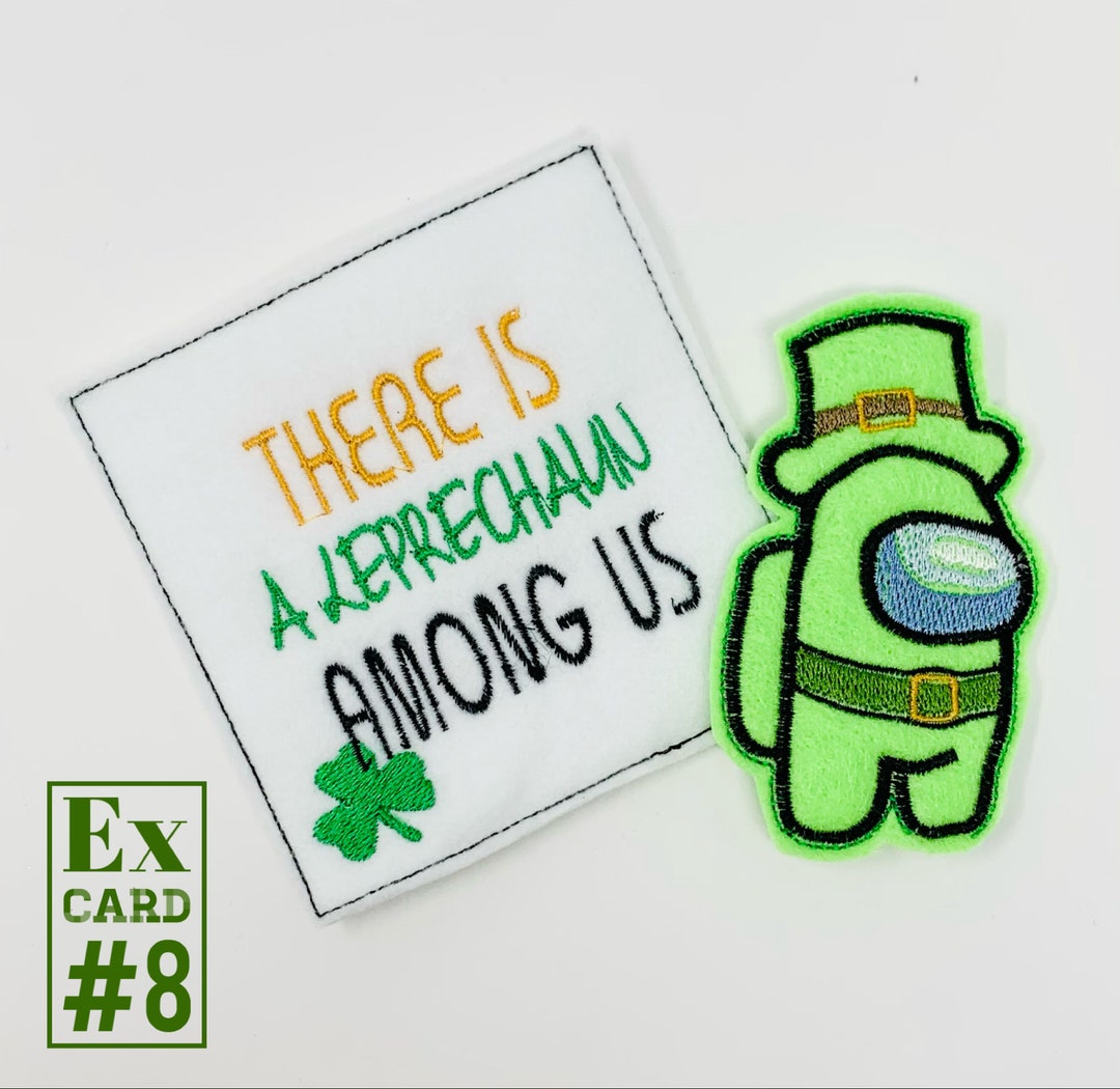 ITH デジタル刺繍デザイン - EX CARD #8 - 4X4 フープ以上 - デジタル
