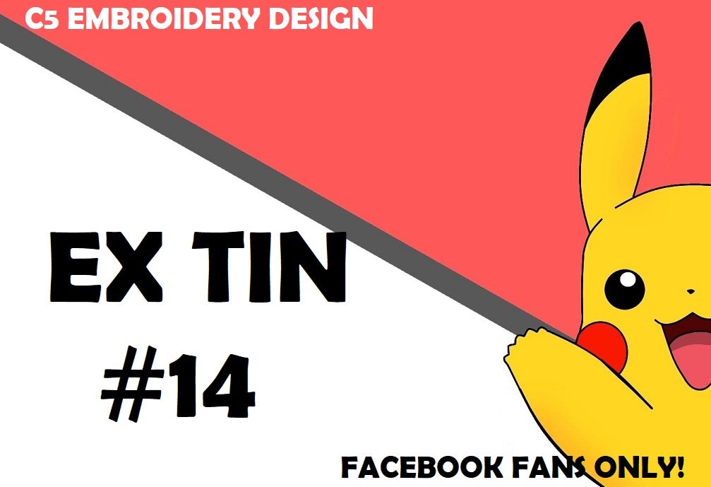 ITH Digital Embroidery Design - EX Tin #14 - Facebook Group Members O…
