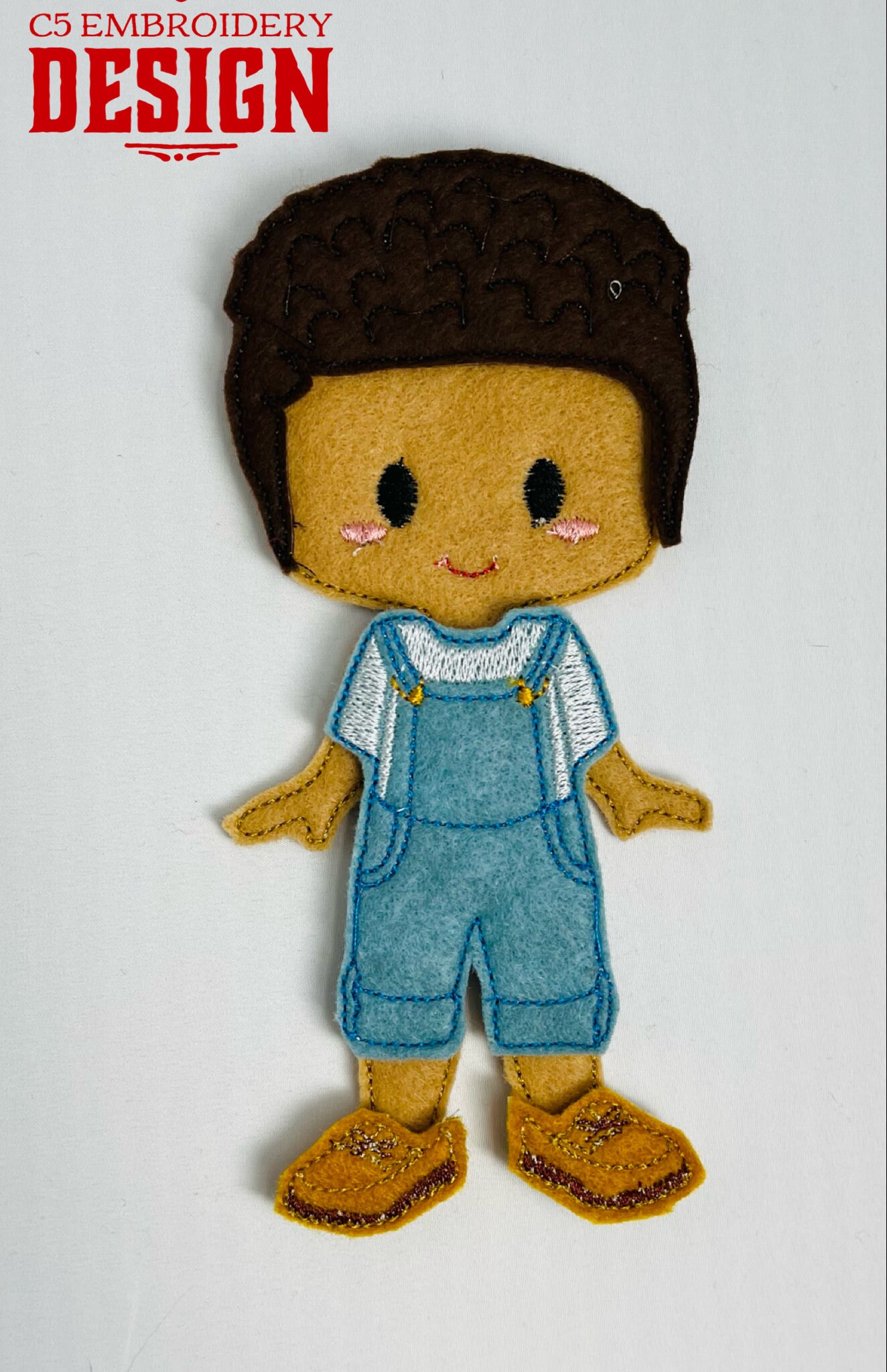 5x7 HOOP ONLY ITH Digital Embroidery Design 5x7 Felt Dress - Etsy
