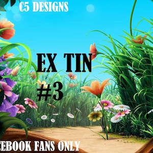 ITH Digital Embroidery Design - EX Tin #3 - Facebook Group Members ONLY