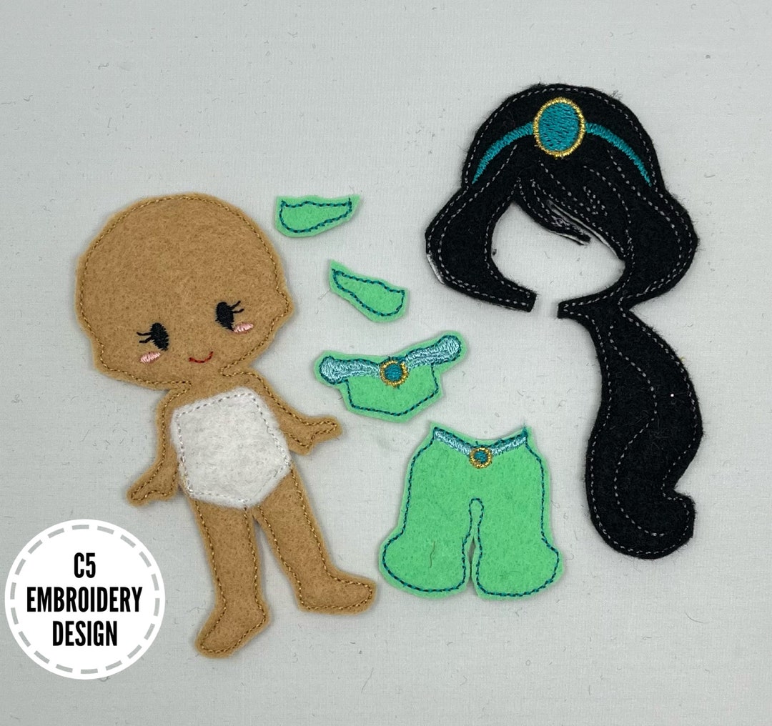 4X4 HOOP ONLY ITH Digital Embroidery Design 4X4 Felt Dress - Etsy