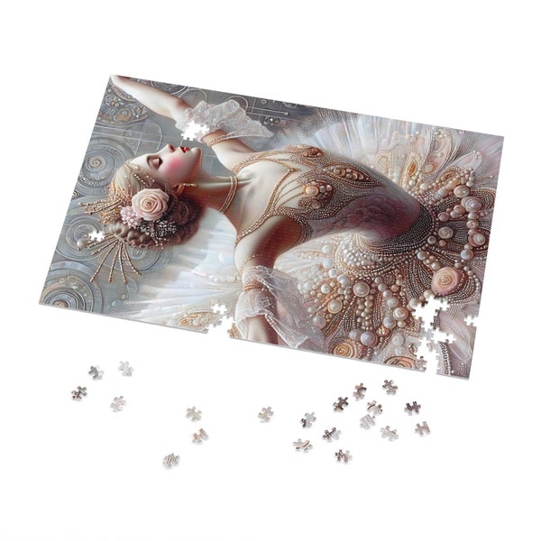 Graceful Ballerina Jigsaw Puzzle - Fun and Challenging Activity - Multiple Piece Counts