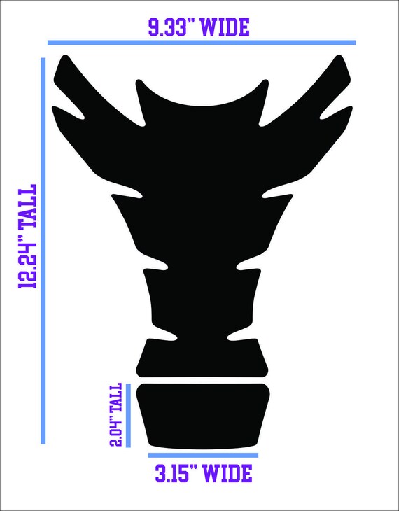 Can Am Can am Spyder F3 Motorcycle 3D Gel Tank Pad Protector Decal