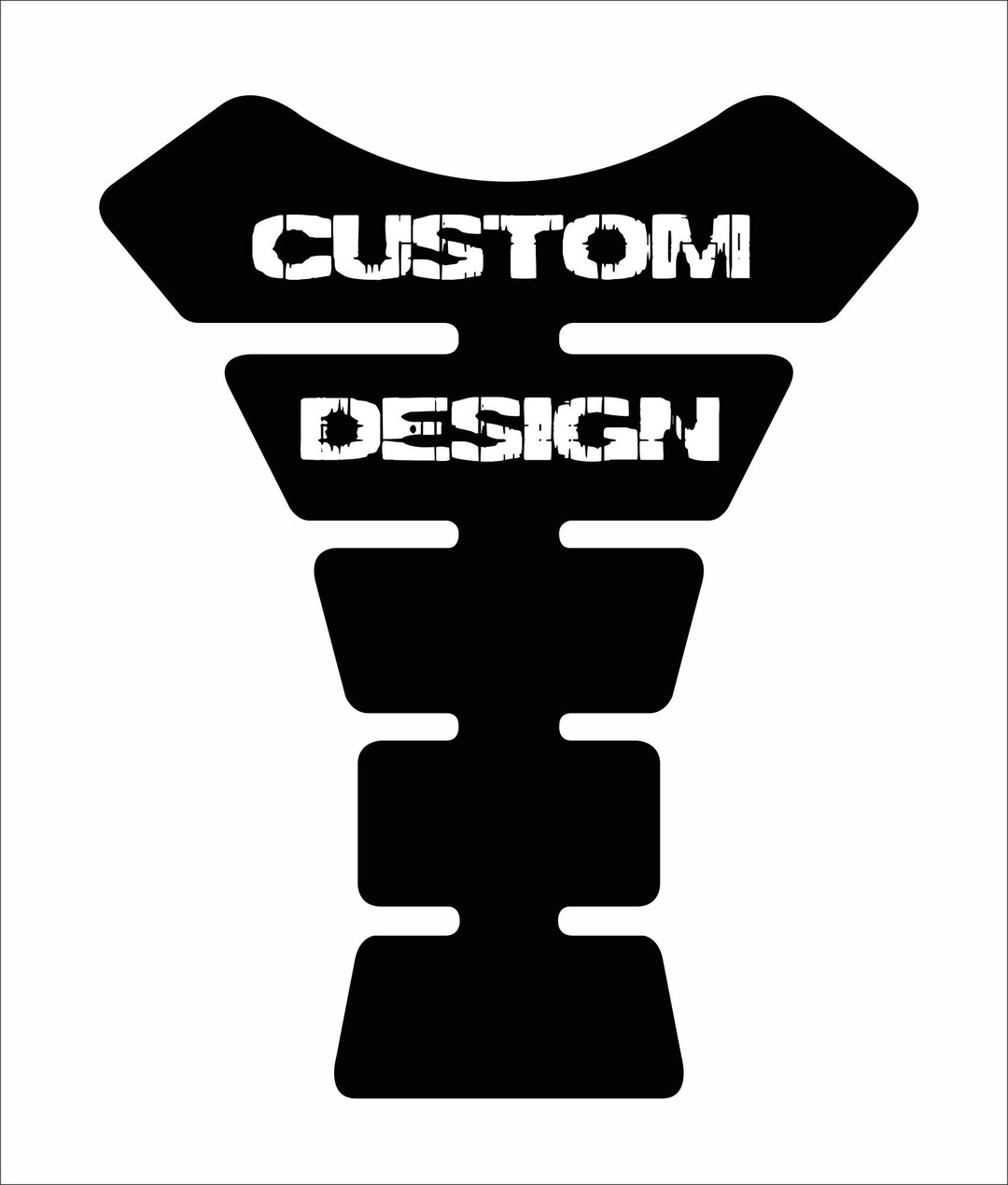 Custom Design Motorcycle Tank Pad Protector Sportbike for Motorcycle