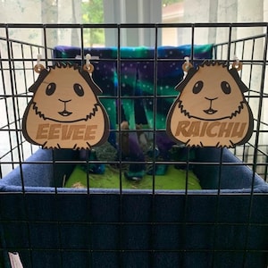 Custom Guinea Pig Cage Tags