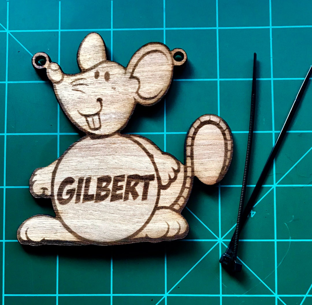 Custom Engraved Rat Cage Tags - Etsy