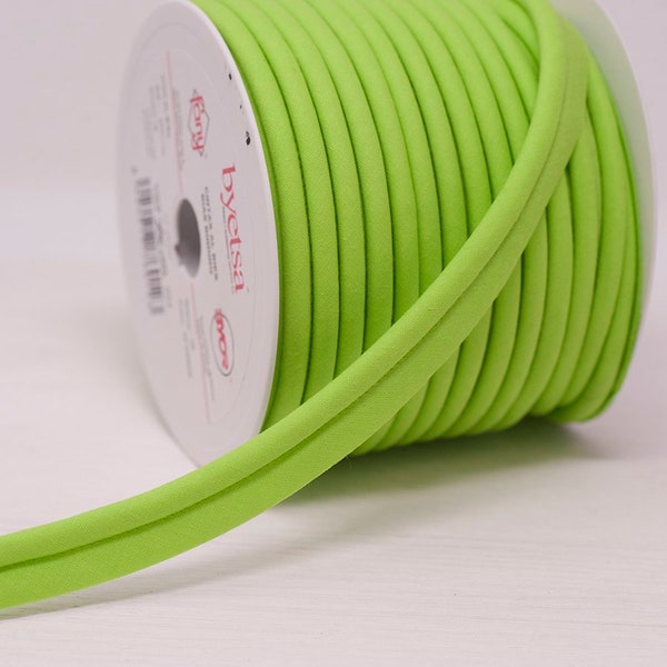 18mm Wide Green Flanged Piping Trim, Piping Cord