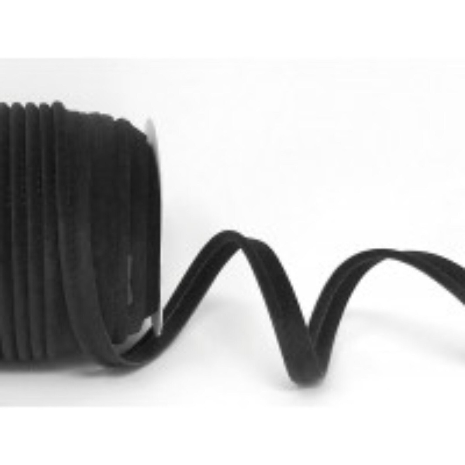 10mm Wide Black Velvet Piping Trim Piping Cord Etsy UK