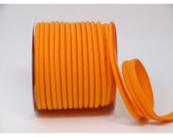 18mm Wide Orange Flanged Piping Trim, Piping Cord