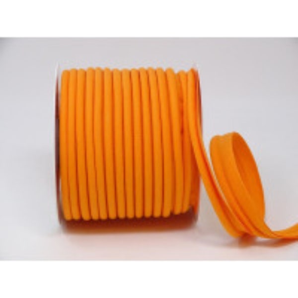 18mm Wide Orange Flanged Piping Trim, Piping Cord