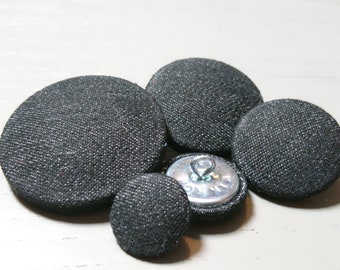 Covered Nail Back Buttons Upholstery Fabric Headboards Sofas Buttons 30L/18 mm. 