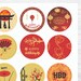 Asian Chinese Japanese Cupcake Toppers Printable Digital - Etsy