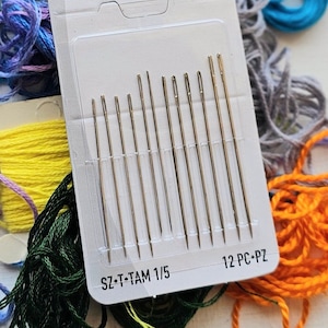  Yarn Needles Large Eye Needles for Hand Sewing,Plastic