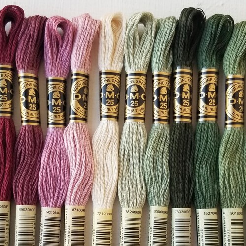 Lecien Cosmo Floss Bundle Cross Stitch Floss Sixstranded Etsy