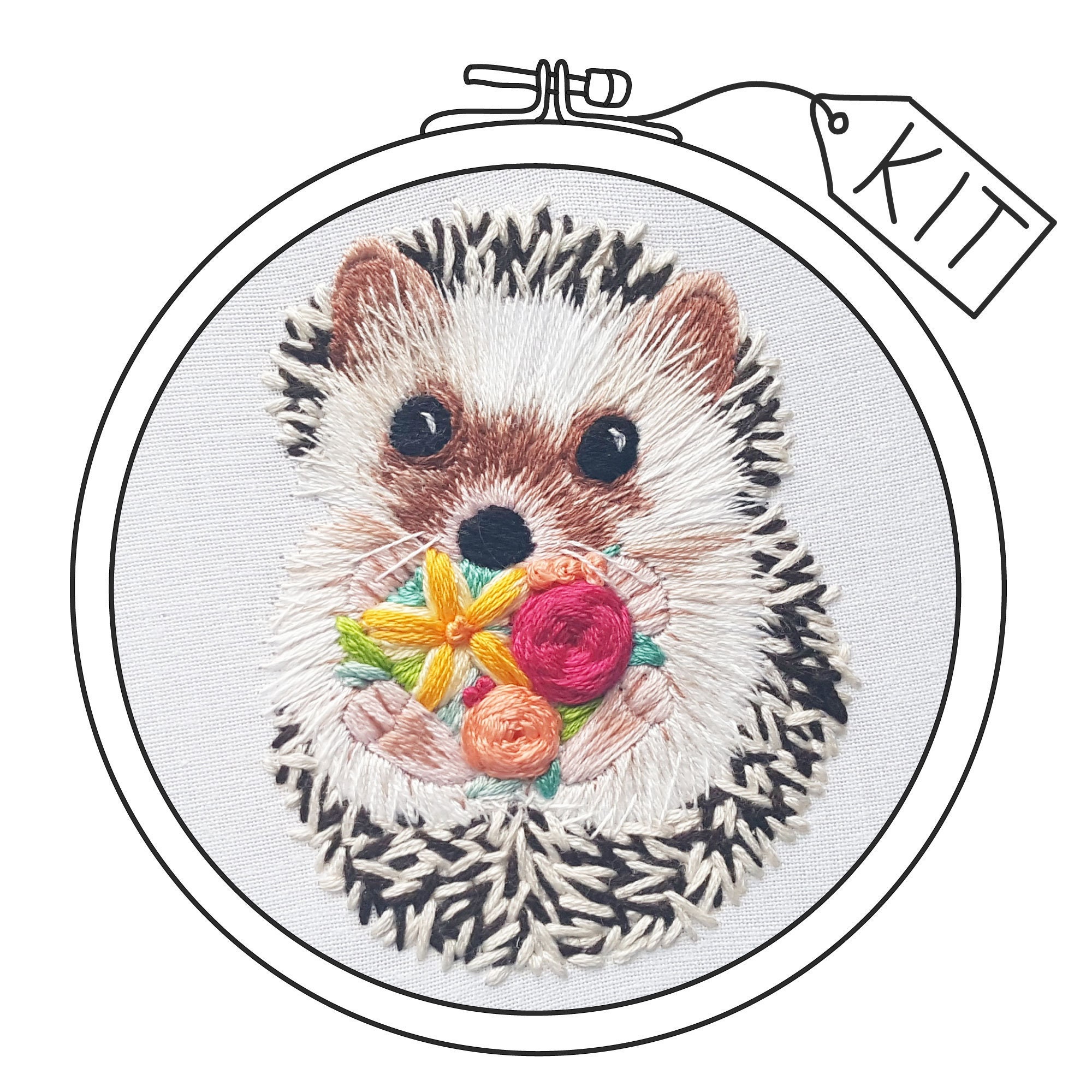 HOLLY christmas embroidery pattern — noodle & lou