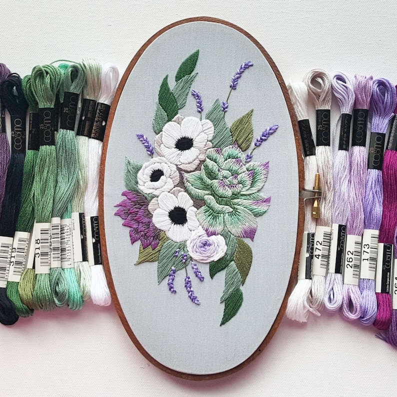 Hand embroidery library tutorials