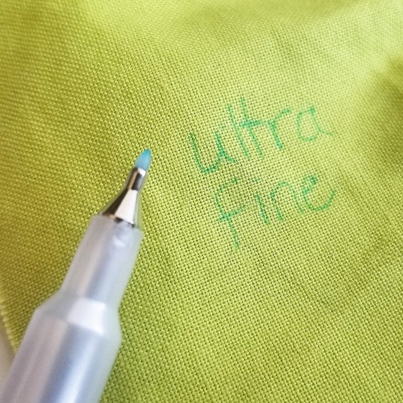 Water Erasable Fabric Pens for Sewing, Quilting, and Embroidery Review 