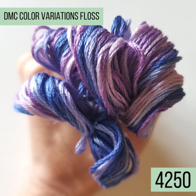 DMC Color Variations Cotton Embroidery Floss: 4240 Through 4265. Single ...