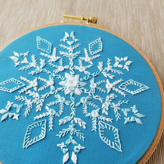 Never Not Knitting Winter Forest Stitch Markers Snowflake