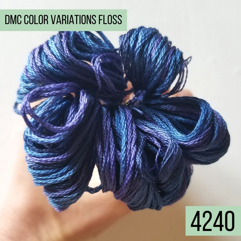 DMC Color Variations Cotton Embroidery Floss: 4240 Through 4265. Single ...