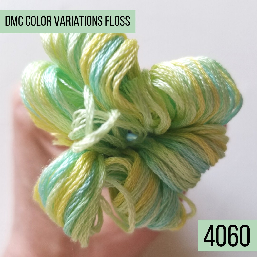 DMC Color Variations Cotton Embroidery Floss: 4042 Through 4069. Single ...