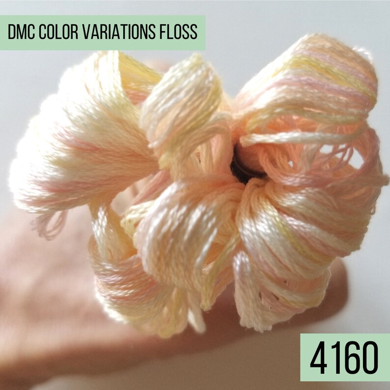 Single skein of cross stitch floss 4140 through 4205 DMC color