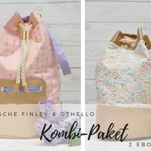 Combination package: sewing instructions with pattern &quot;Bag Finley & Othello&quot; (eBook)