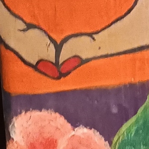 Personalized, Customized Hand Painted Wood Yard Art/ Garden Art/Yard Posts/Totem/Hippie Peace Poles-Customizable for 1 of a Kind Pieces