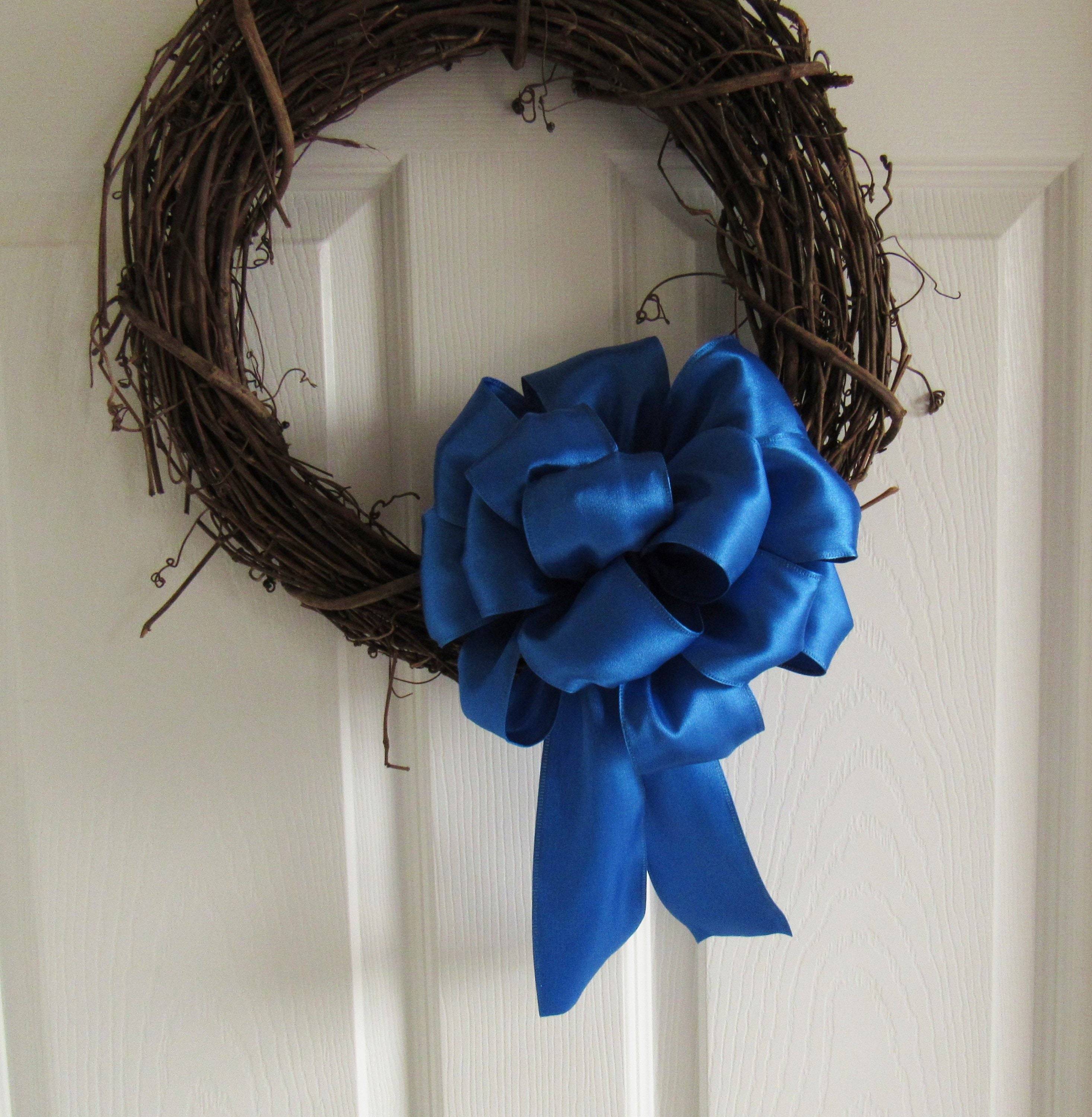 Bows for Wreaths Front Door Decor Ribbon Bows Ready Made Etsy