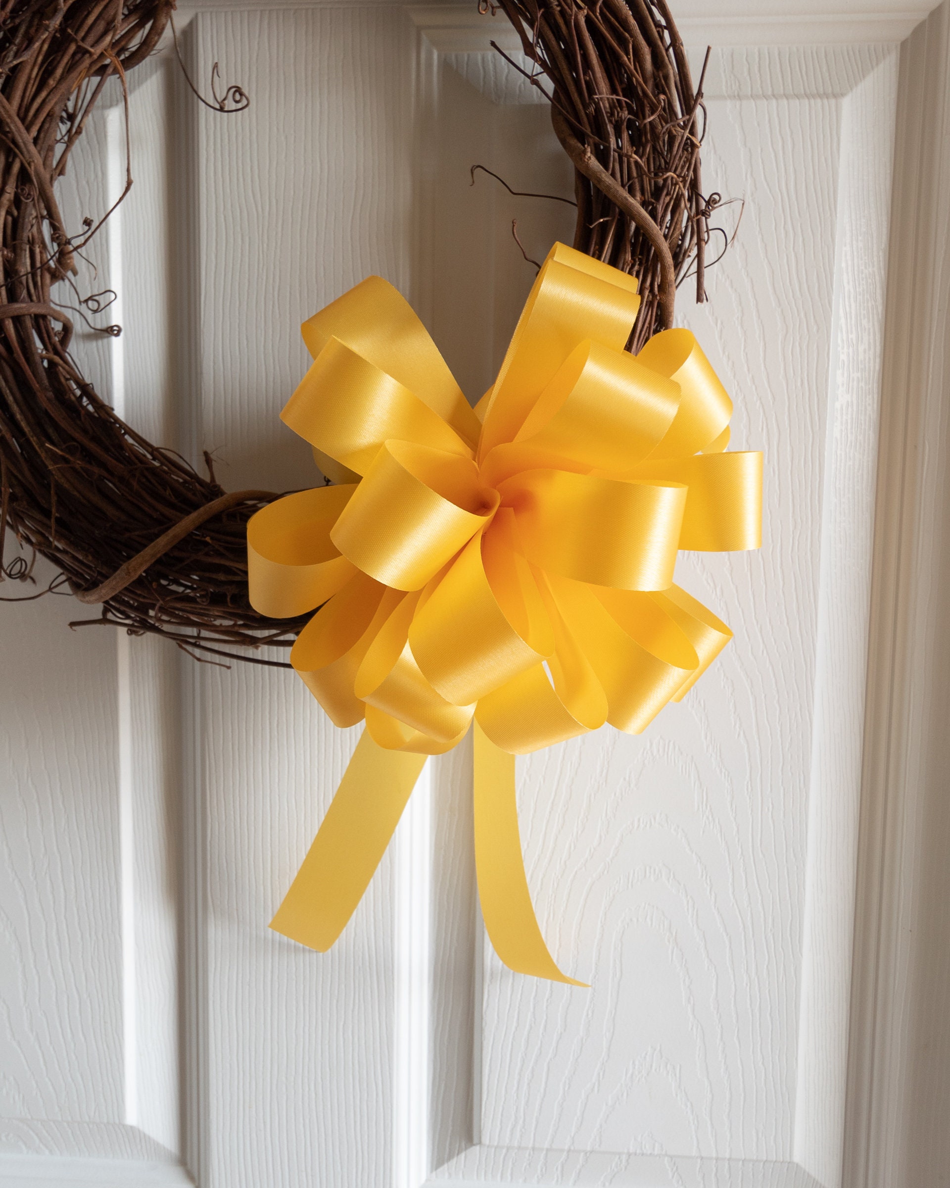Outdoor Wreath Bows Gift Wrap Bows Decorative Bows Gift Etsy