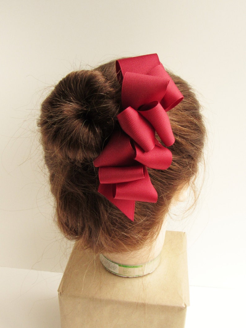 Large Adult Hair Bows Barrettes for Women Big Hair Bows for Etsy
