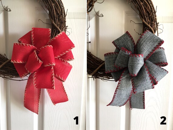 Ready made christmas bows online