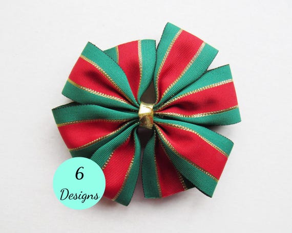 Christmas Hair Bow, Girls Hair Bows, Hair Barrette Women, Cute Hair Bows, French Barrette, Hair Bows for Girls,  Hair Clips Women