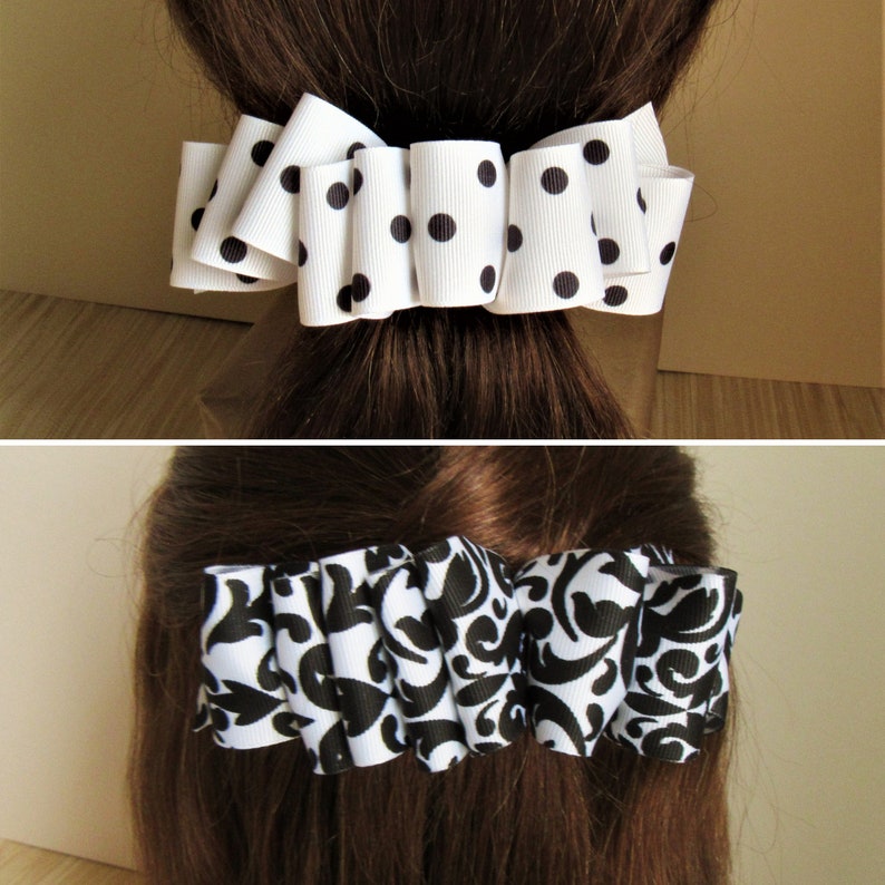 Hair Bows for Women Hair Barrette Adult Hair Bow Grosgrain Etsy