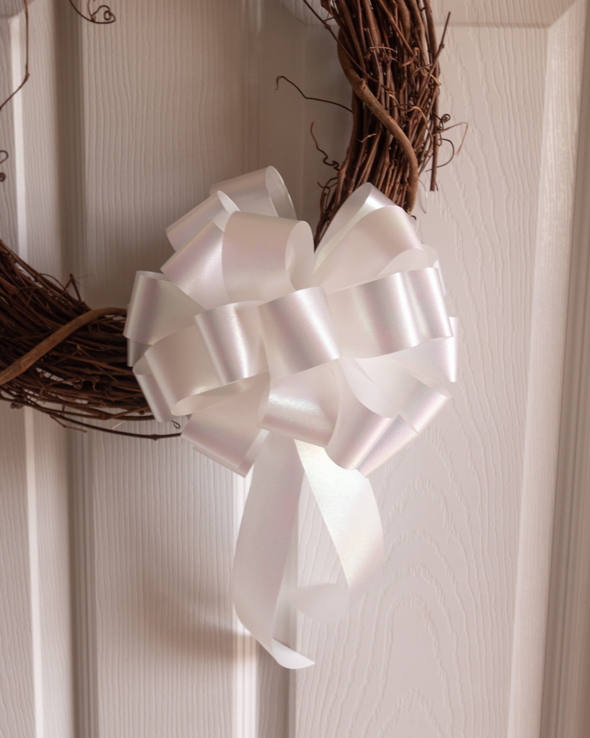 Outdoor Wreath Bows Gift Wrap Bows Decorative Bows Gift Etsy