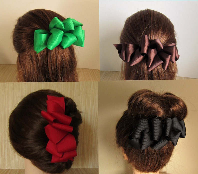 Adult Hair Bows 90s Hair Clips Barrettes for Women Large Etsy